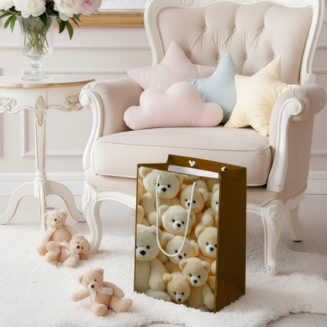 Cute Teddy Bear Valentine’s Gift Bag (Skapare uppladdad)