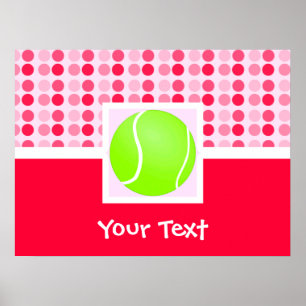 Cute Tennis Boll Poster