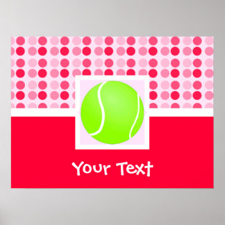 Cute Tennis Boll Poster