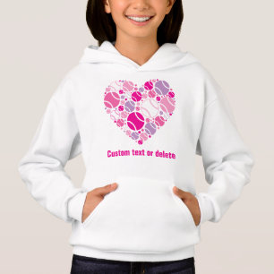 💜 🤍 ❤ Cute tennis    eartHoodie T Shirt