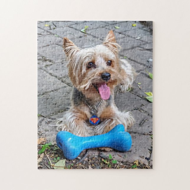 Cute Terrier Jigszle Puzzle Pussel (Vertikal)