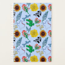 Cute Texas Mönster Planner