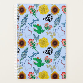 Cute Texas Mönster Planner
