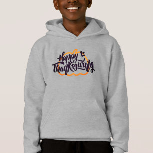 Cute Text om pumpkin för Thanksgiving Hoodie T Shirt