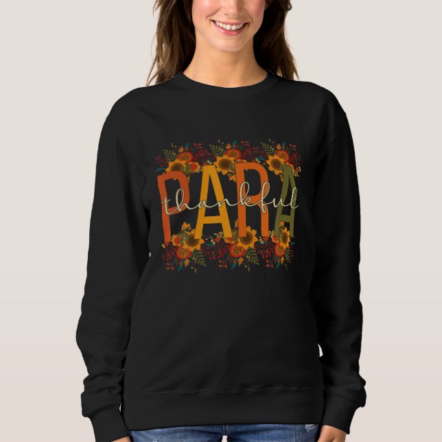 Cute Thankful Paraprofessional Thanksgiving Para W T Shirt (Framsida)