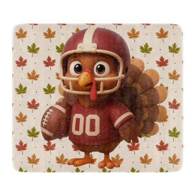 Cute Thanksgiving day football turkey (Framsidan)