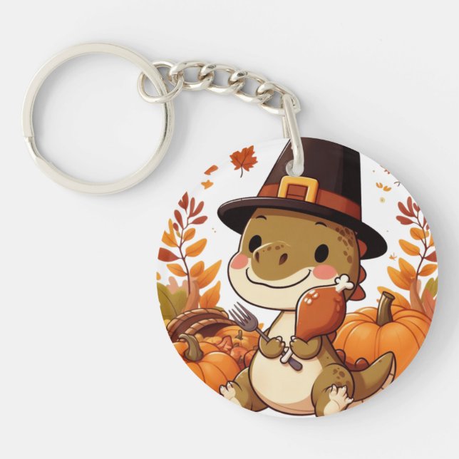 Cute Thanksgiving Dinosaur (Framsidan)