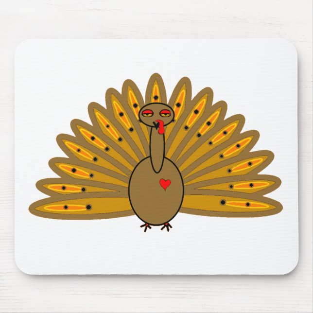 Cute Thanksgiving Friendsgiving Turkiet Musmatta (Framsidan)