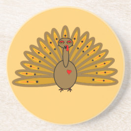 Cute Thanksgiving Friendsgiving Turkiet Underlägg