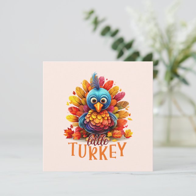 Cute Thanksgiving Turkiet (Stående Fram)