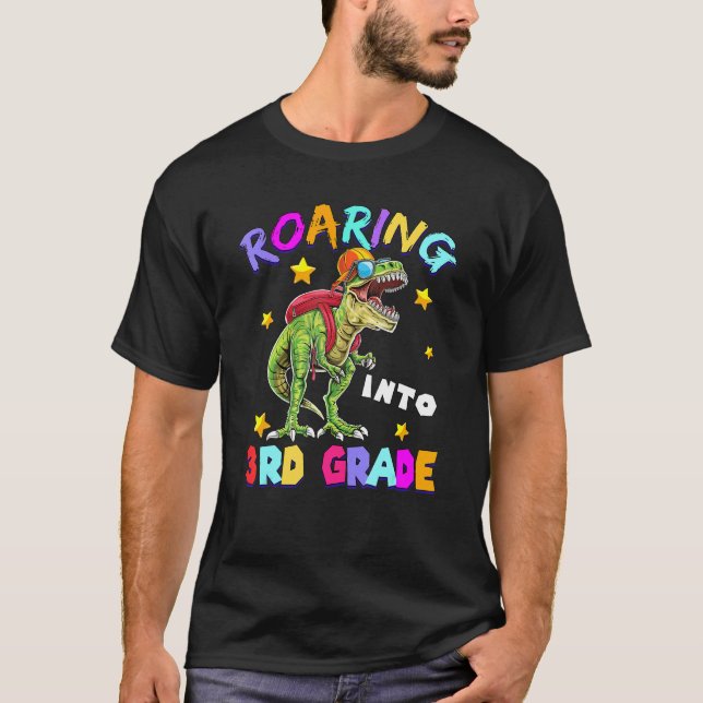 Cute third grade crew Mermaid style for third grad T Shirt (Framsida)