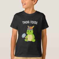 Cute Thor-Toise Funny Kids Viking Turtle