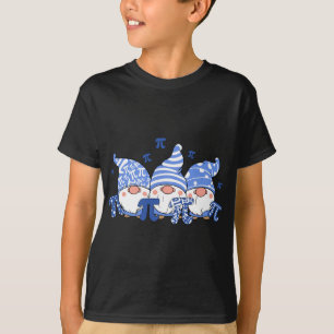 Cute Three Gnomes Pi Day 3.14 Number Math Älskare T Shirt