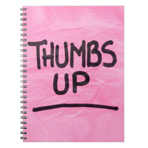 Cute Thumbs Up Graphics Coola Thumbs Up Image (Trö Anteckningsbok