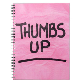 Cute Thumbs Up Graphics Coola Thumbs Up Image (Trö Anteckningsbok