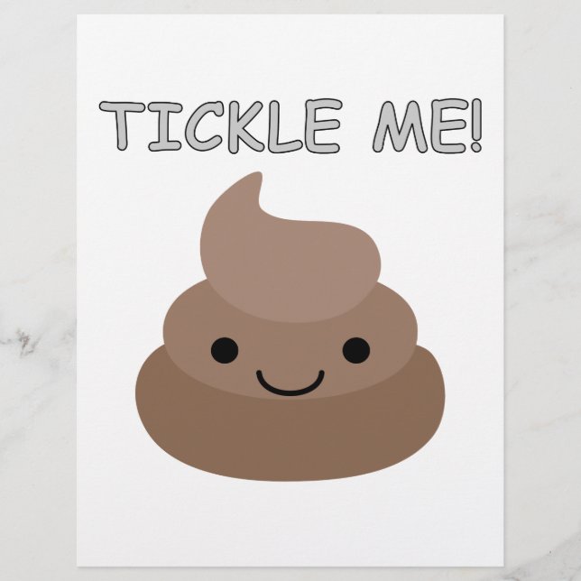 Cute Tickle Me Poop Emoji (Framsida)