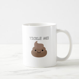 Cute Tickle Me Poop Emoji Kaffemugg