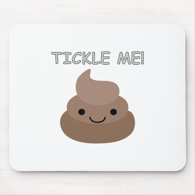 Cute Tickle Me Poop Emoji Musmatta (Framsidan)