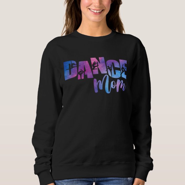 Cute Tie Dye Dance Mom Mother s Day Dancing Gymnas T Shirt (Framsida)