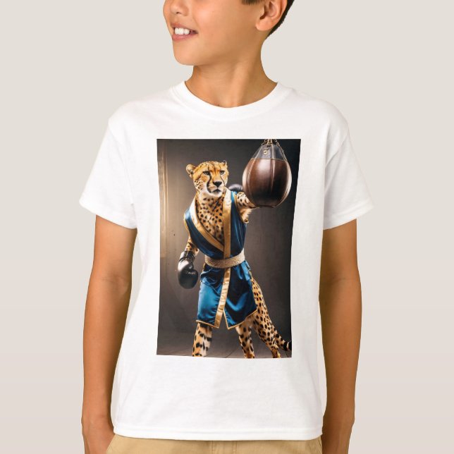 Cute Tiger Animal Kids' T-Shirt (Framsida)