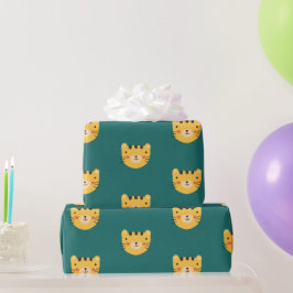 Cute Tiger Birthday Presentpapper
