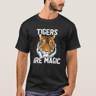 Cute Tiger Tigers är Magic Animal Safari Kids T Shirt