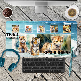 Cute Tiger Unge Photo Beach House