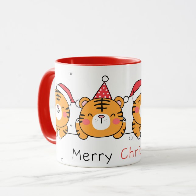 Cute Tigers Mugg (Framsida vänster)