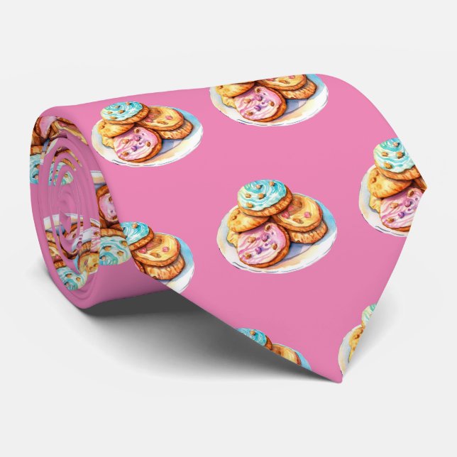 Cute tiled cookie mönster bakverk slips (Rullad)