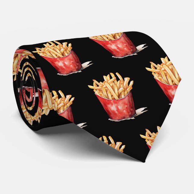 Cute tiled fries mönster slips (Rullad)