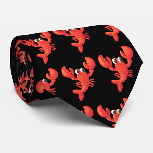 Cute tiled lobster mönster slips (Rullad)