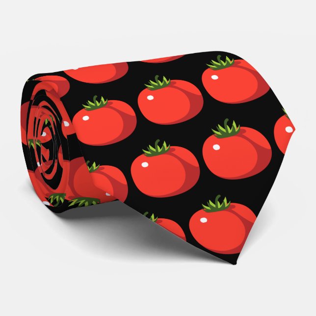 Cute tiled tomato food mönster slips (Rullad)