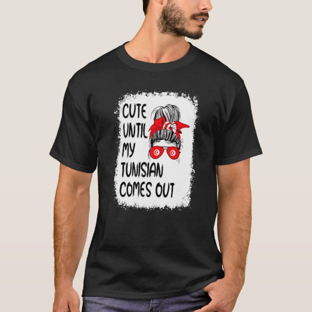 Cute tills min tunisiska kommer ut t shirt (Framsida)