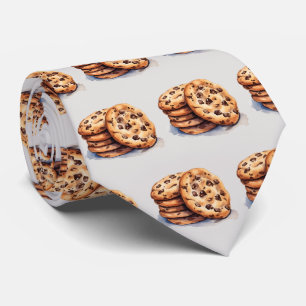 Cute timade choklad chip cookie mönster slips