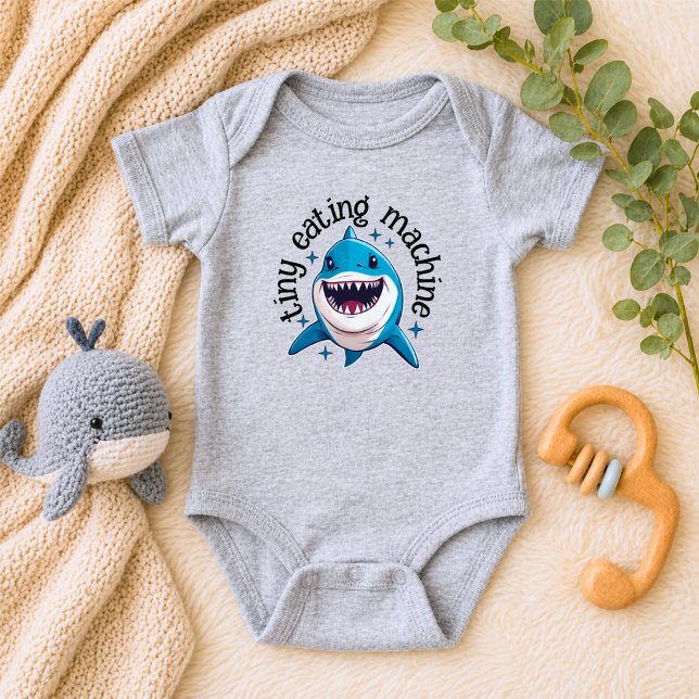 Cute Tiny Eating Machine Shark T Shirt (Skapare uppladdad)
