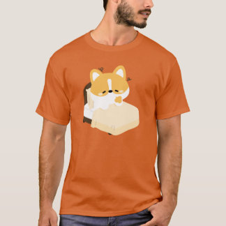 Cute Tired Corgi T Shirt