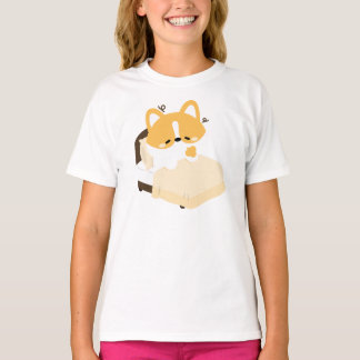 Cute Tired Corgi T Shirt