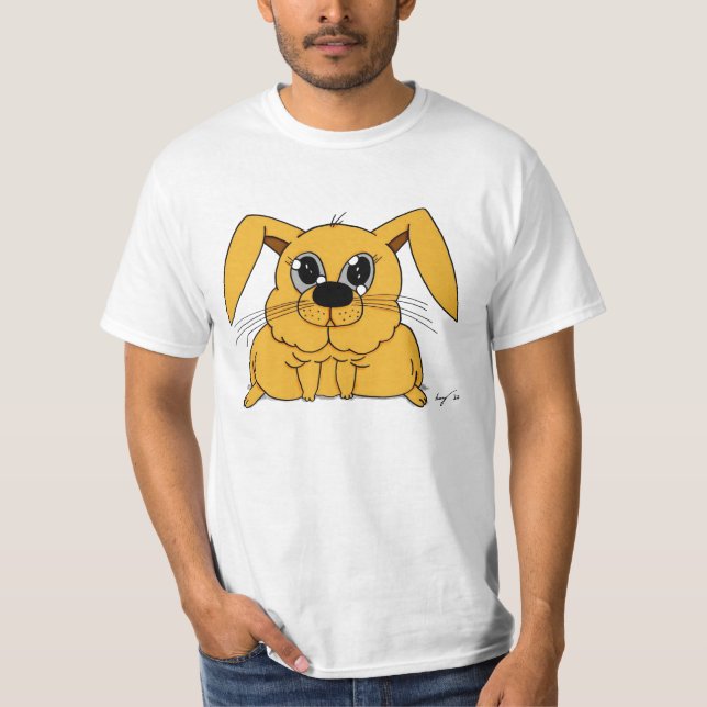 Cute Tjock Bunny Manar Value T-Shirt (Framsida)