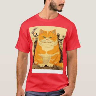 Cute Tjock Cat T Shirt