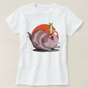 Cute Tjock Cat T Shirt