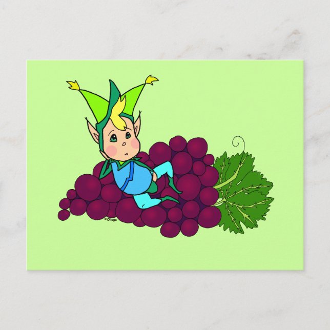 Cute tjock GOPELING Vykort (Framsida)