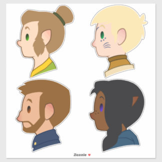 Cute to a Cast Klistermärken