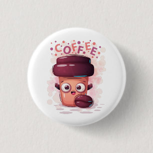Cute to go Coffee Kopp & Coffee Bean T-Shirt Knapp