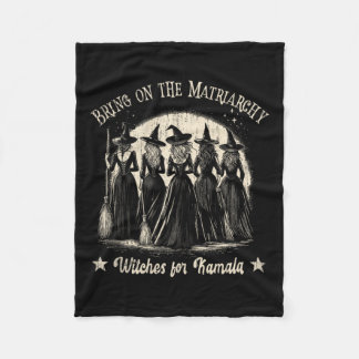 Cute To Matriarchy Witchy for Kamala Wicked Fleecefilt
