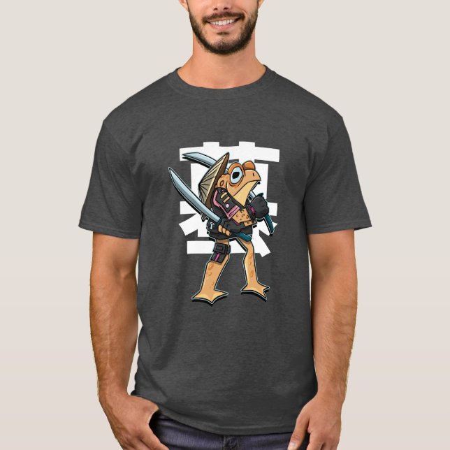 cute Toad Warrior Supreme  T Shirt (Framsida)