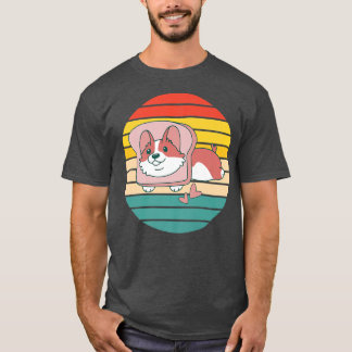Cute Toast Corgi-828 T Shirt