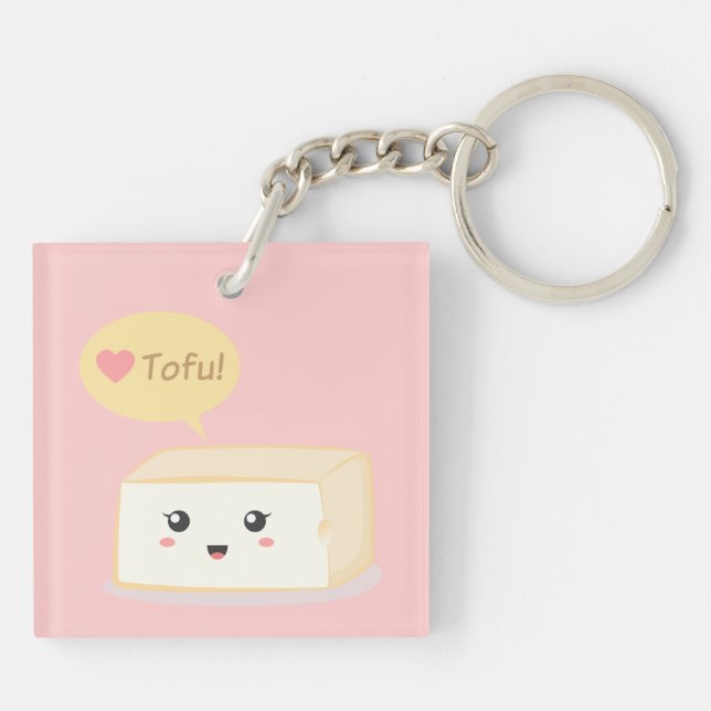Cute Tofu frågar folk till kärlek (Baksidan)