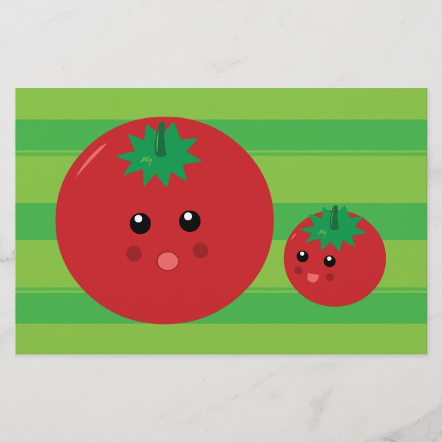 Cute Tomato Brevpapper (Framsida)