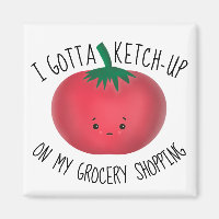 Cute Tomato Ketchup Livsmedel Shopping