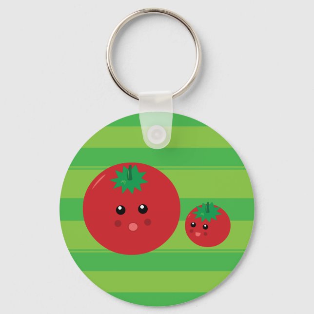 Cute Tomato Nyckelring (Framsida)